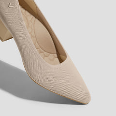Pointed-Toe Stress FREE Chunky Heels (Georgia)