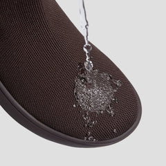 Round-Toe Slip-On Sneaker Boots (Urban Boots)