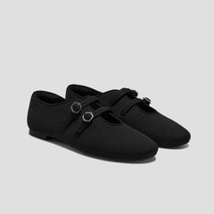 Twin-Strap Flats（Natalie）