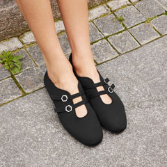 Twin-Strap Flats（Natalie）