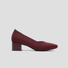 Square-Toe Stress Free Chunky Heels (Megan)