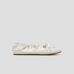 Round-Toe Satin Sneakerina (Yanka)