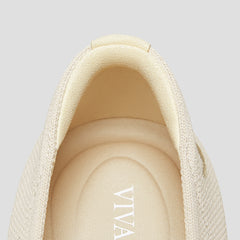 Round-Toe Embroidered Loafers (Audrey)