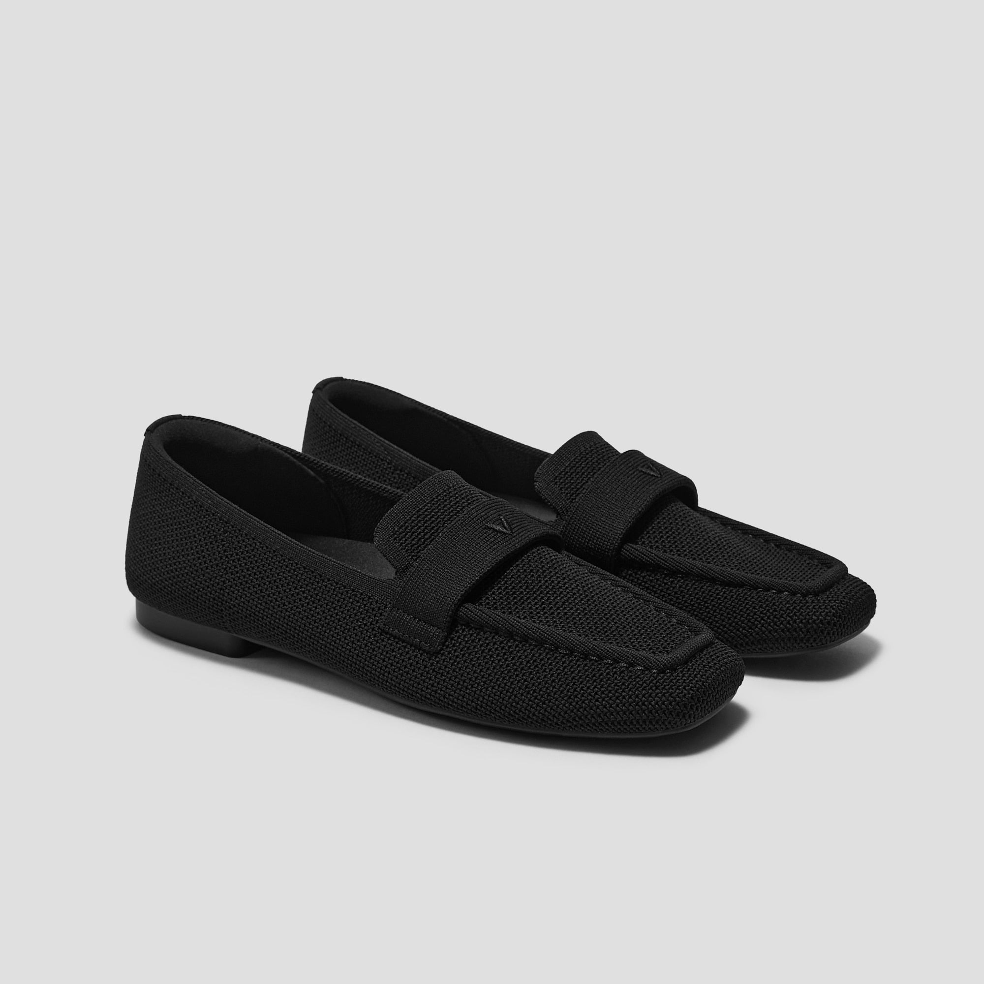 Square-Toe Icon Loafers (Silvie)