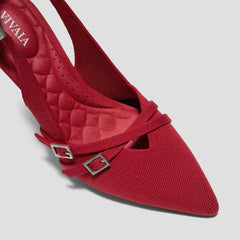 PointEase™ Slingback Heels (Adela)