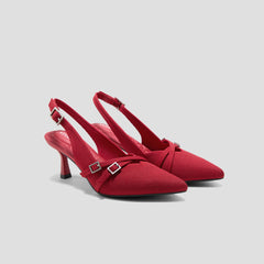 PointEase™ Slingback Heels (Adela)