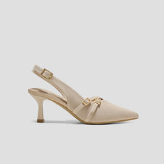 PointEase™ Slingback Heels (Adela)