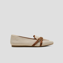 Pointed-Toe Aria Crisscross Loafers (Marvis)