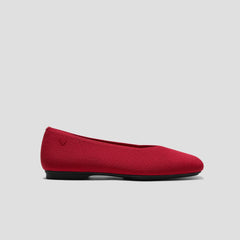Square-Toe Margot V-Cut Flats (Margot 3.0)
