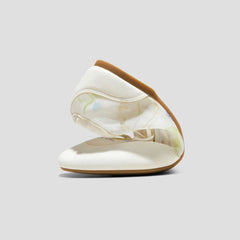 Healing Garden｜Square-Toe Lace-Up Sneakerinas (Cristina)