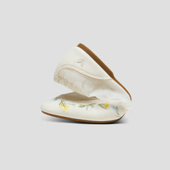 Healing Garden | Square-Toe Organza Sneakerinas (Ciara)