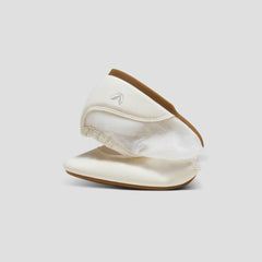 Square-Toe Organza Sneakerinas (Ciara)