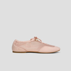 Square-Toe Organza Sneakerinas (Ciara)