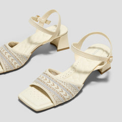 AdaptAll™ Square-Toe Sandals (Janine)