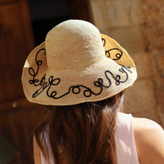 Raffia-Style Woven Hat (Winni)