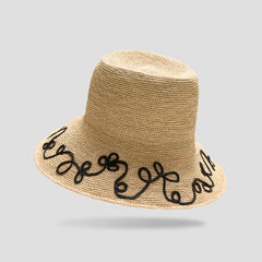 Raffia-Style Woven Hat (Winni)