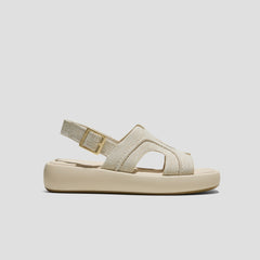 Square-Toe Platform Sandals (Hatty)