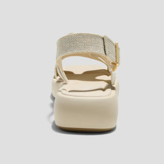 Square-Toe Platform Sandals (Hatty)