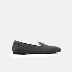 Round-Toe Embroidered Loafers (Audrey)