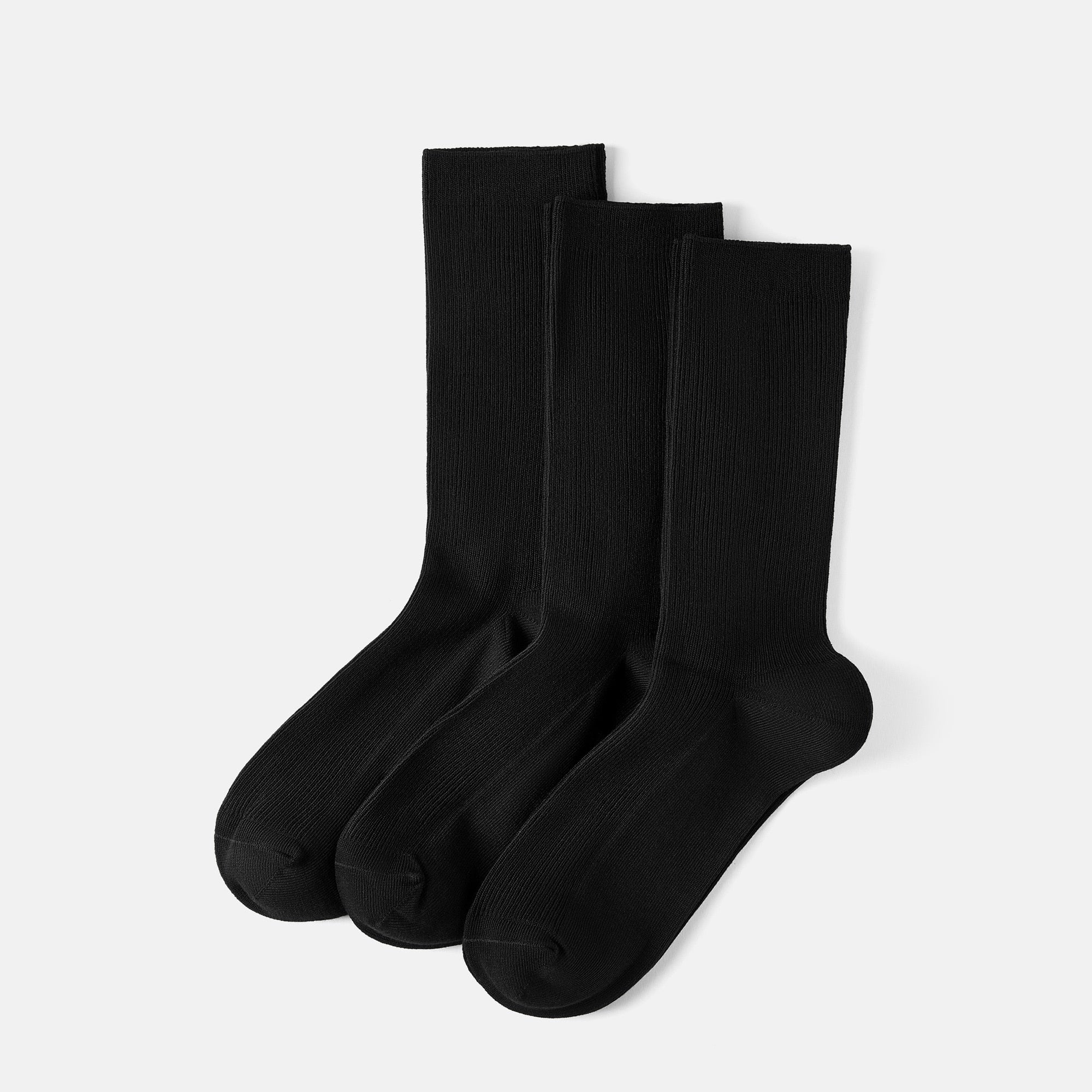 3-Pair Slouch Crew Socks (Keena)
