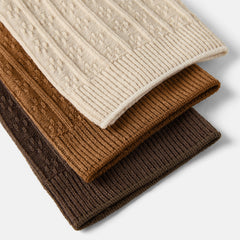 3-Pair Ribbed Texture Crew Socks (Vincie)