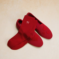 1 Pair Animal Jacquard Crew Socks (Aubrey)