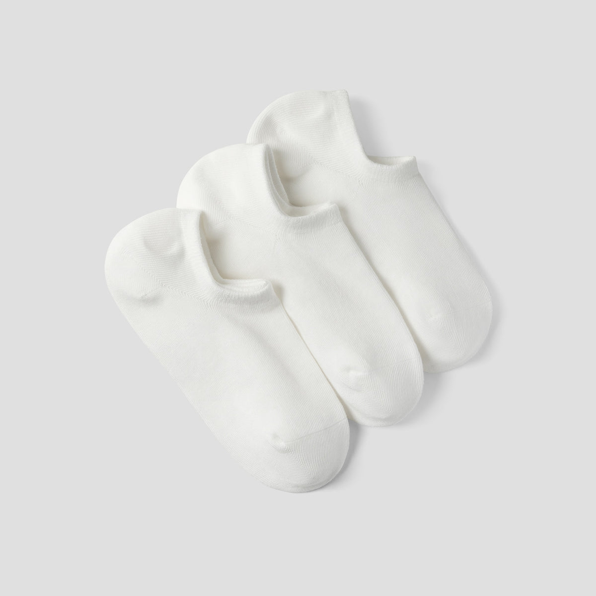 3-Pair No-Show Socks (Kira)