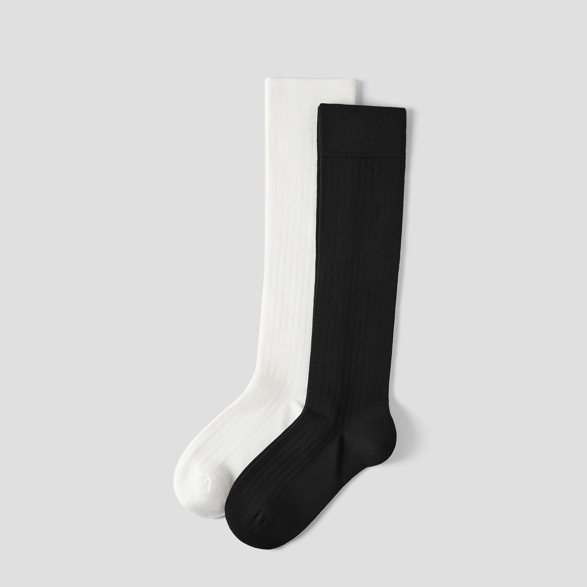 2-Pair Over-the-Calf Ribbed Socks (Luis)