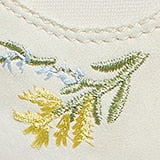 Healing Garden | Square-Toe Organza Sneakerinas (Ciara)