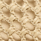 Square-Toe Mesh Flats (Carey)